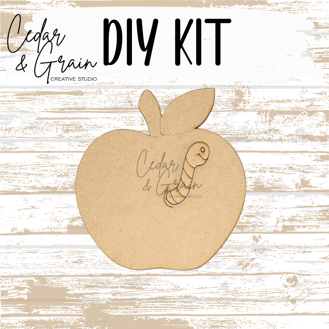 DIY Kit | Apple w/Worm