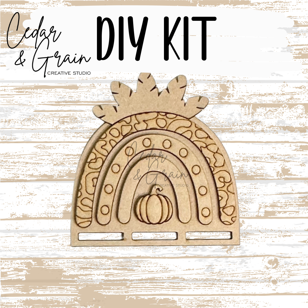 DIY Kit | Fall Macrame Rainbow