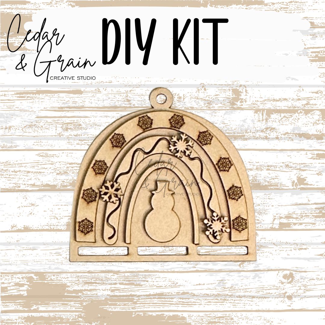 DIY Kit | Winter Macrame Rainbow