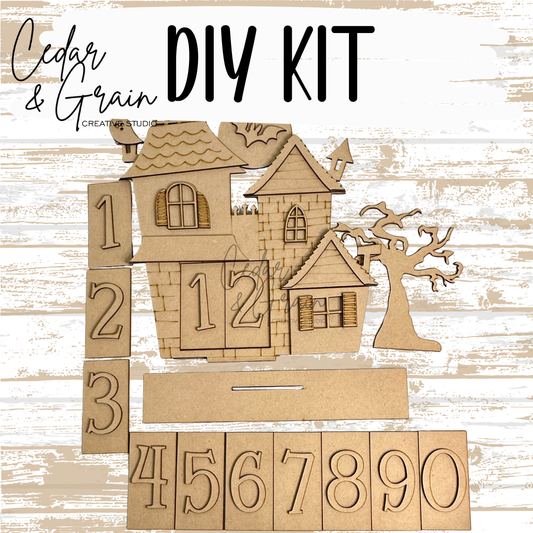 DIY Kit | Haunted House Countdown