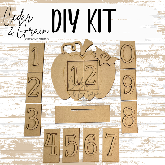 DIY Kit | Pumpkin Countdown