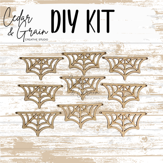 DIY Kit | Spider Web Macrame Garland