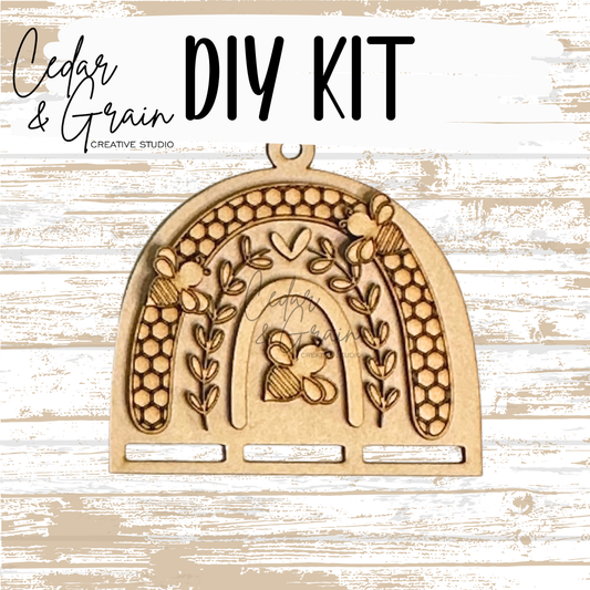 DIY Kit | Bee Macrame Rainbow