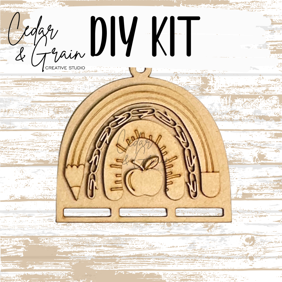 DIY Kit | Back to School Macrame Rainbow