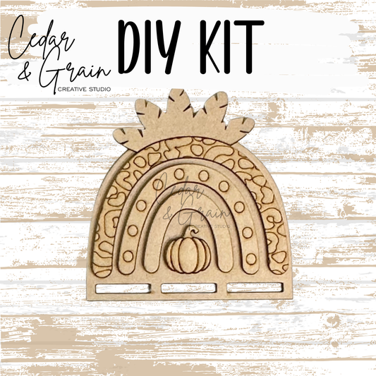 DIY Kit | Fall Macrame Rainbow