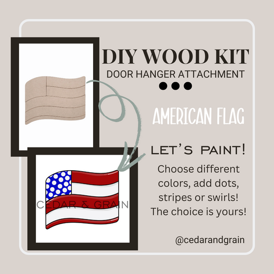 DIY American Flag Attachment